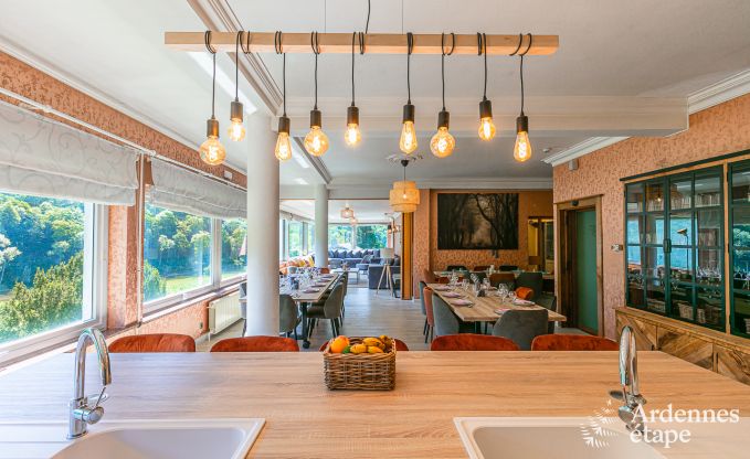 Maison de vacances � Bouillon pour 30/36 personnes en Ardenne