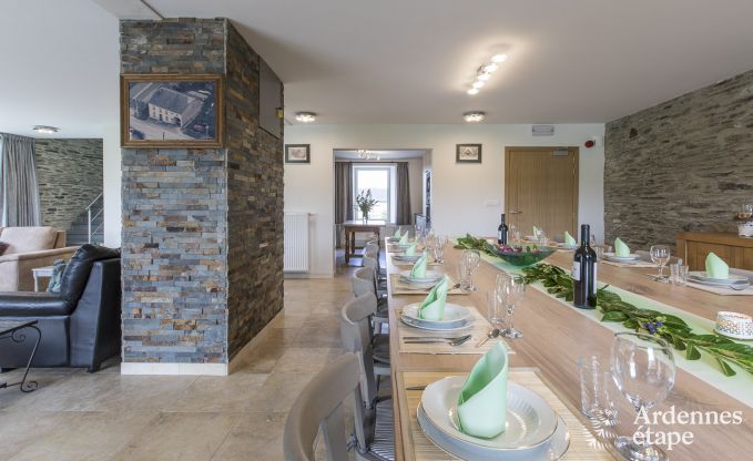 Maison de vacances � Bouillon pour 22 personnes en Ardenne
