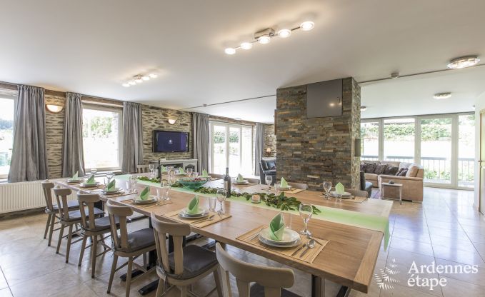 Maison de vacances � Bouillon pour 22 personnes en Ardenne