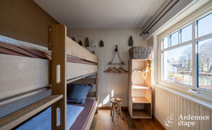 Charmante maison de vacances � Bullange : pour 4 personnes avec bain nordique et sauna