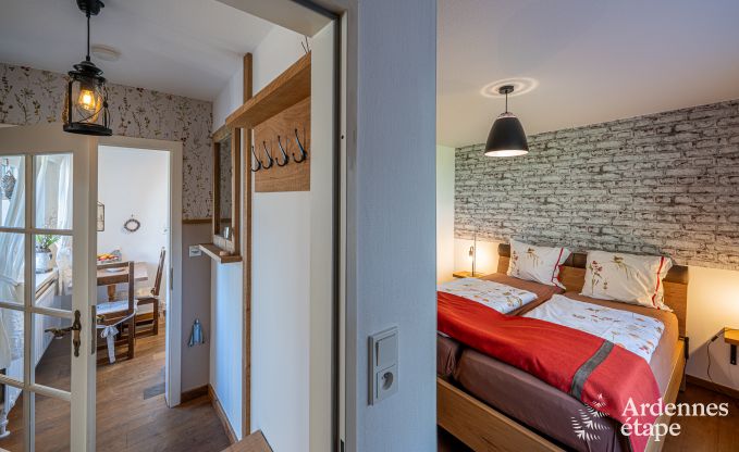 Charmante maison de vacances � Bullange : pour 4 personnes avec bain nordique et sauna