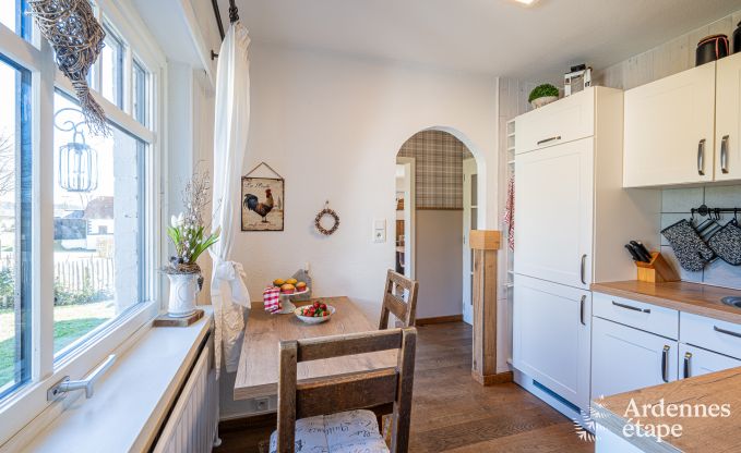 Charmante maison de vacances � Bullange : pour 4 personnes avec bain nordique et sauna