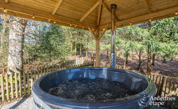Charmante maison de vacances � Bullange : pour 4 personnes avec bain nordique et sauna