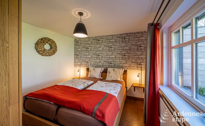 Charmante maison de vacances � Bullange : pour 4 personnes avec bain nordique et sauna