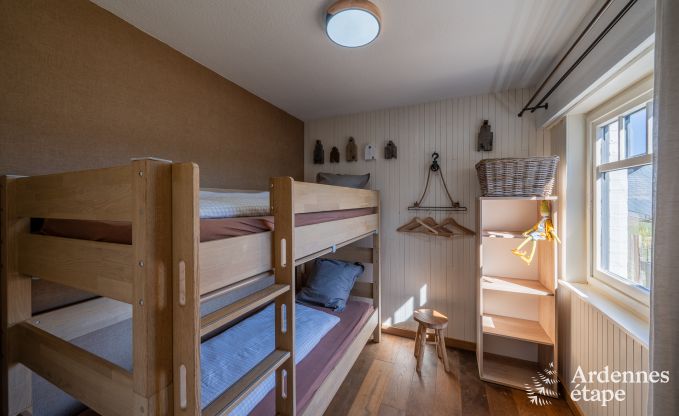 Charmante maison de vacances � Bullange : pour 4 personnes avec bain nordique et sauna