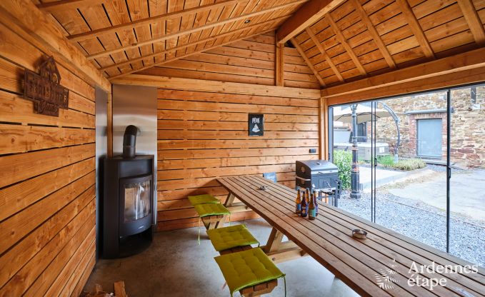 Grande fermette  Bllingen pour 13 personnes avec piscine intrieure, sauna et jacuzzi