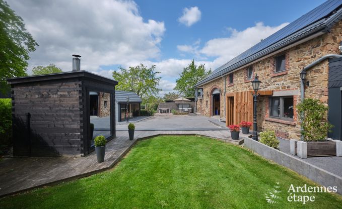 Grande fermette  Bllingen pour 13 personnes avec piscine intrieure, sauna et jacuzzi