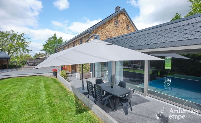 Grande fermette  Bllingen pour 13 personnes avec piscine intrieure, sauna et jacuzzi