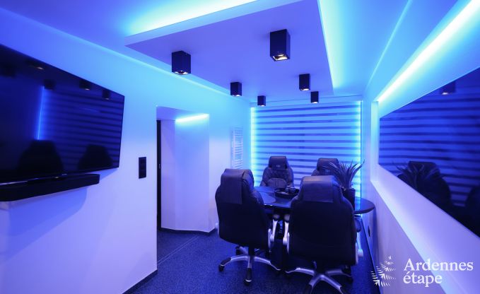 Grande fermette  Bllingen pour 13 personnes avec piscine intrieure, sauna et jacuzzi