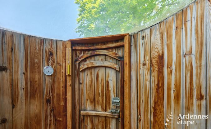 Fermette unique pour 2 personnes  Bllingen avec sauna priv, jacuzzi et douche extrieure