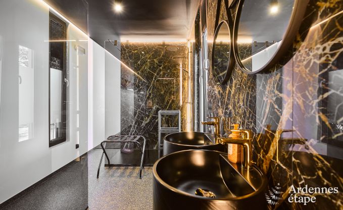 Fermette unique pour 2 personnes  Bllingen avec sauna priv, jacuzzi et douche extrieure