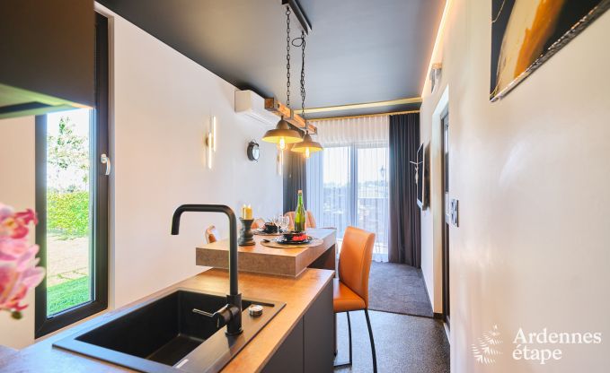 Fermette unique pour 2 personnes  Bllingen avec sauna priv, jacuzzi et douche extrieure