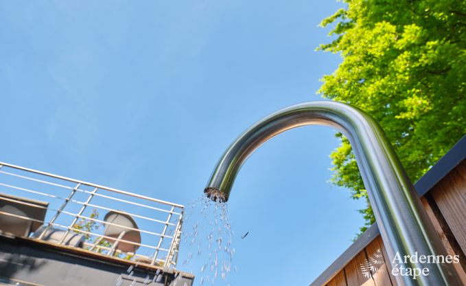 Fermette unique pour 2 personnes  Bllingen avec sauna priv, jacuzzi et douche extrieure