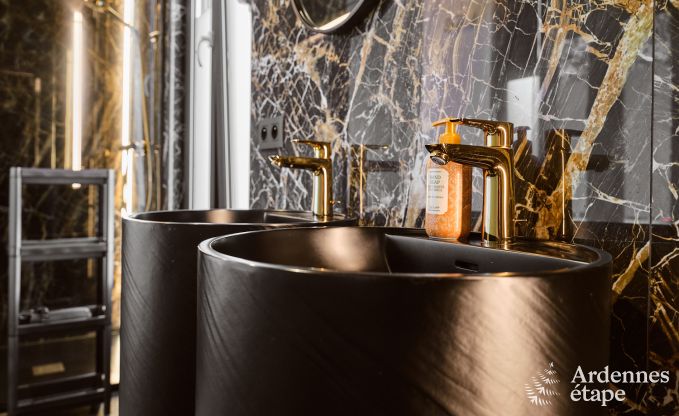 Fermette unique pour 2 personnes  Bllingen avec sauna priv, jacuzzi et douche extrieure