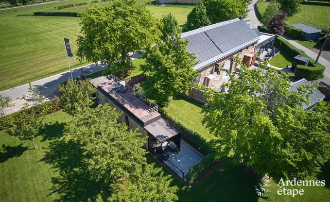 Fermette unique pour 2 personnes  Bllingen avec sauna priv, jacuzzi et douche extrieure