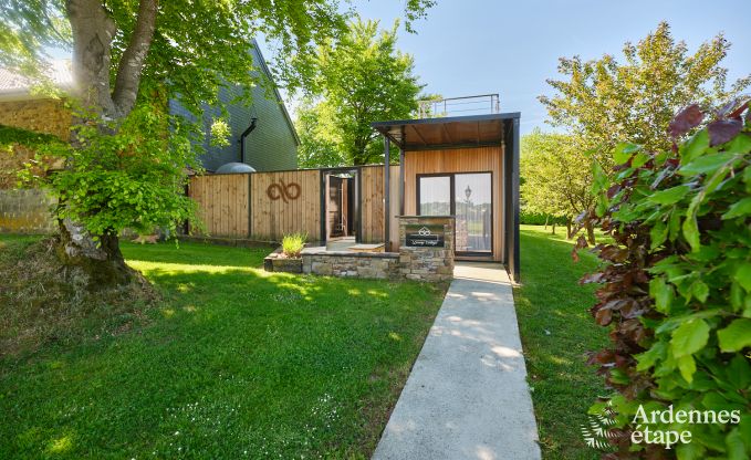 Fermette unique pour 2 personnes  Bllingen avec sauna priv, jacuzzi et douche extrieure