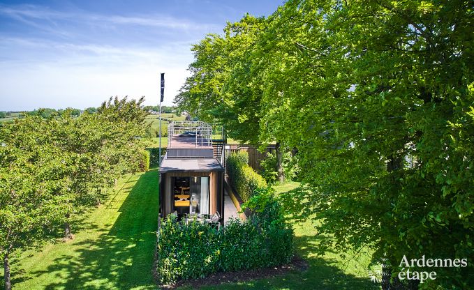 Fermette unique pour 2 personnes  Bllingen avec sauna priv, jacuzzi et douche extrieure