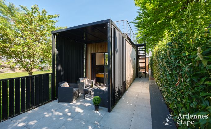 Fermette unique pour 2 personnes  Bllingen avec sauna priv, jacuzzi et douche extrieure