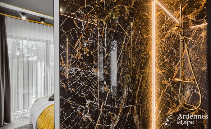 Fermette unique pour 2 personnes  Bllingen avec sauna priv, jacuzzi et douche extrieure