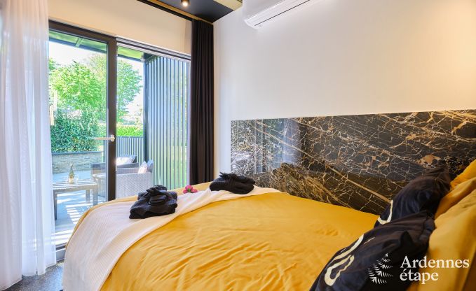 Fermette unique pour 2 personnes  Bllingen avec sauna priv, jacuzzi et douche extrieure