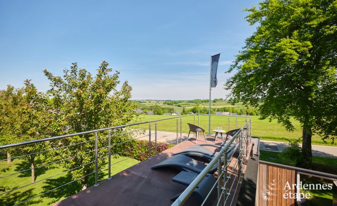 Fermette unique pour 2 personnes  Bllingen avec sauna priv, jacuzzi et douche extrieure