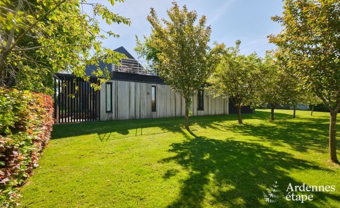 Fermette unique pour 2 personnes  Bllingen avec sauna priv, jacuzzi et douche extrieure