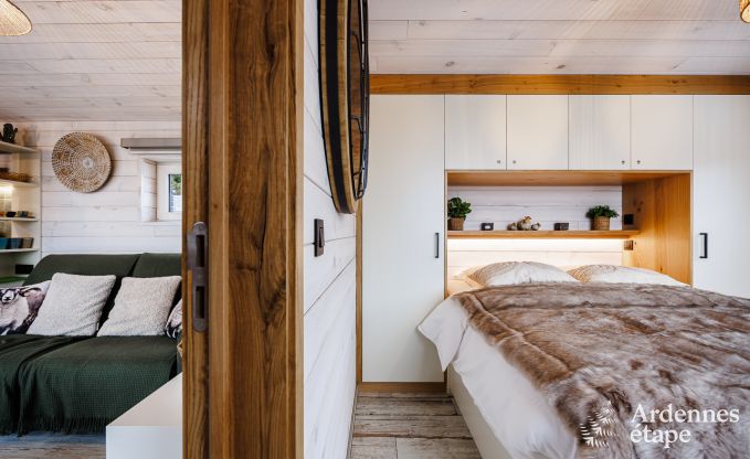 Chalet avec vue exceptionnelle  Butgenbach pour 2 personnes en Ardenne