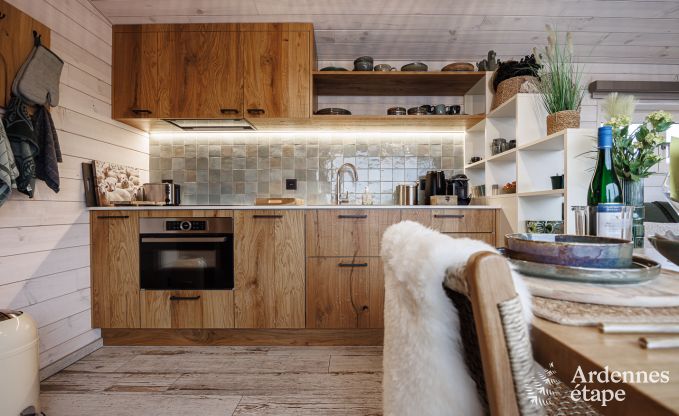 Chalet avec vue exceptionnelle  Butgenbach pour 2 personnes en Ardenne