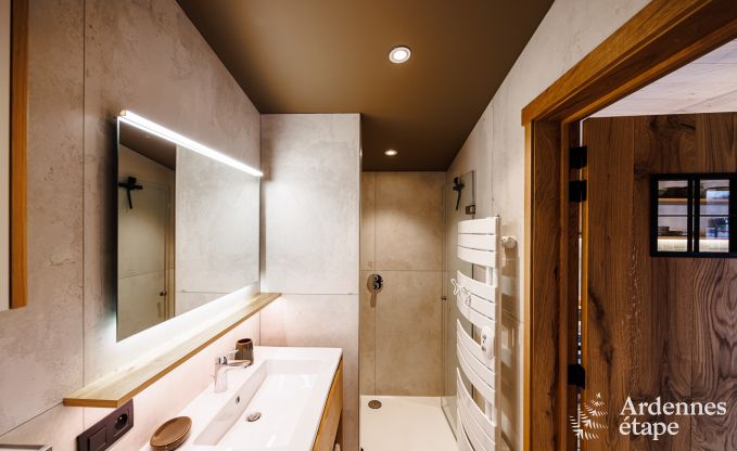 Chalet avec vue exceptionnelle  Butgenbach pour 2 personnes en Ardenne