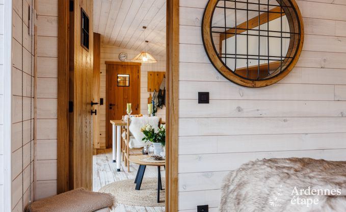 Chalet avec vue exceptionnelle  Butgenbach pour 2 personnes en Ardenne