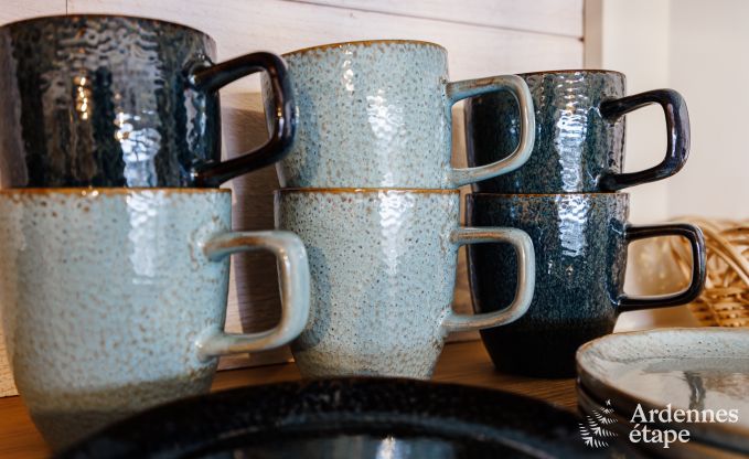 Chalet avec vue exceptionnelle  Butgenbach pour 2 personnes en Ardenne