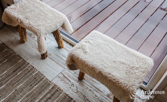 Chalet avec vue exceptionnelle  Butgenbach pour 2 personnes en Ardenne