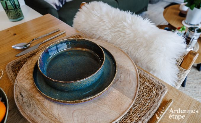 Chalet avec vue exceptionnelle  Butgenbach pour 2 personnes en Ardenne