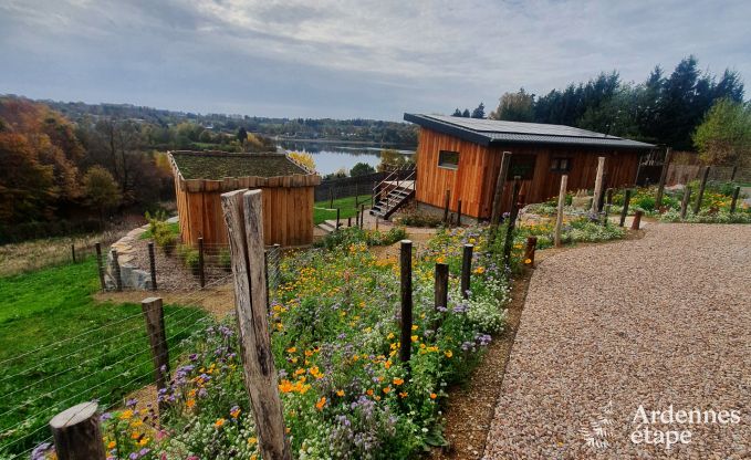 Chalet avec vue exceptionnelle  Butgenbach pour 2 personnes en Ardenne