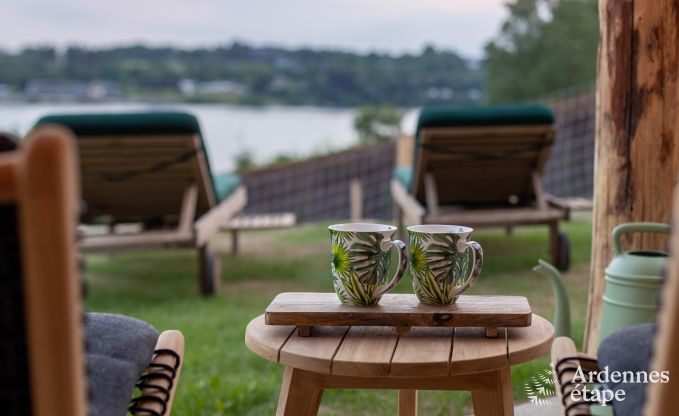 Chalet avec vue exceptionnelle  Butgenbach pour 2 personnes en Ardenne