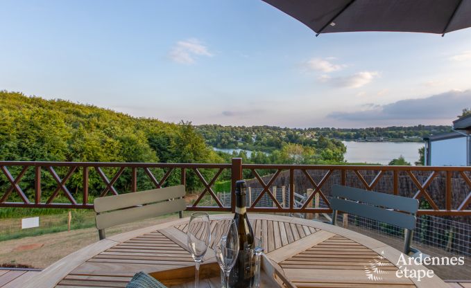 Chalet avec vue exceptionnelle  Butgenbach pour 2 personnes en Ardenne