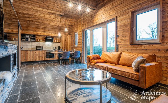 Chalet de luxe pour 4 personnes dans les Hautes Fagnes
