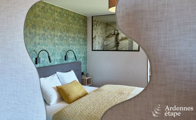 Maison de vacances de luxe � Butgenbach : ch�teau d'eau avec sauna, jacuzzi et vue panoramique pour 6 personnes