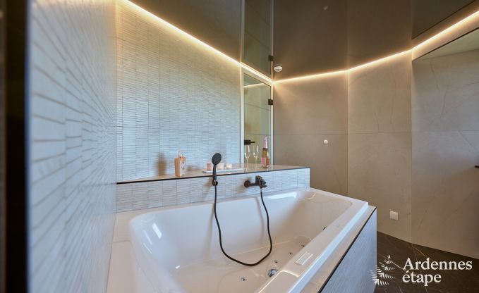 Maison de vacances de luxe � Butgenbach : ch�teau d'eau avec sauna, jacuzzi et vue panoramique pour 6 personnes