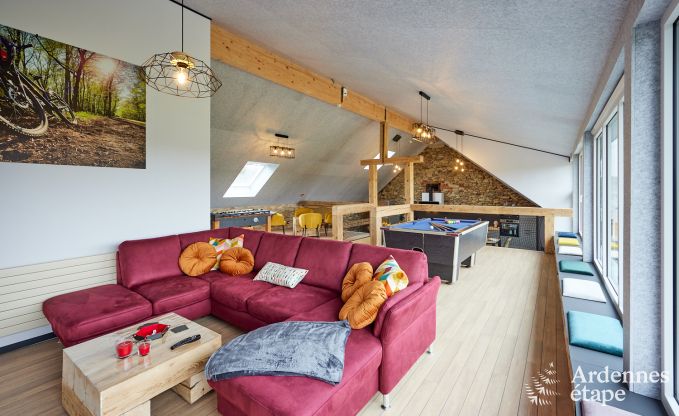 Maison de vacances pour 14/16 personnes, adapt�e aux v�los et chiens admis � Butgenbach, Hautes Fagnes