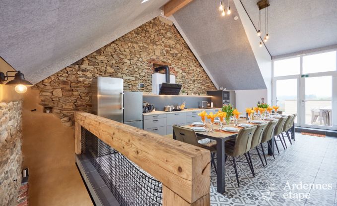 Maison de vacances pour 14/16 personnes, adapt�e aux v�los et chiens admis � Butgenbach, Hautes Fagnes