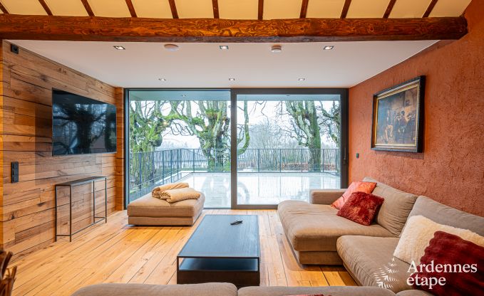 Villa de vacances exceptionnelle � B�tgenbach pour 10 personnes avec piscine