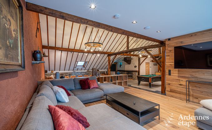 Villa de vacances exceptionnelle � B�tgenbach pour 10 personnes avec piscine