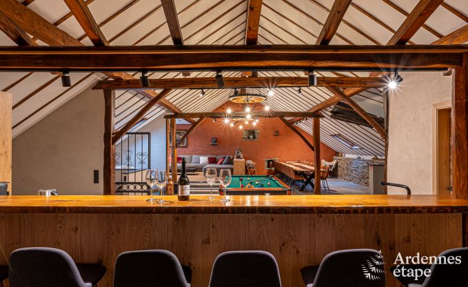 Villa de vacances exceptionnelle � B�tgenbach pour 10 personnes avec piscine