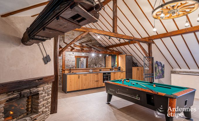 Villa de vacances exceptionnelle � B�tgenbach pour 10 personnes avec piscine