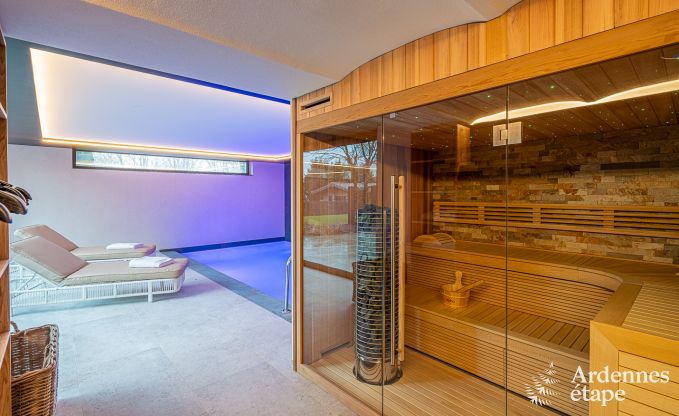 Villa de vacances exceptionnelle � B�tgenbach pour 10 personnes avec piscine