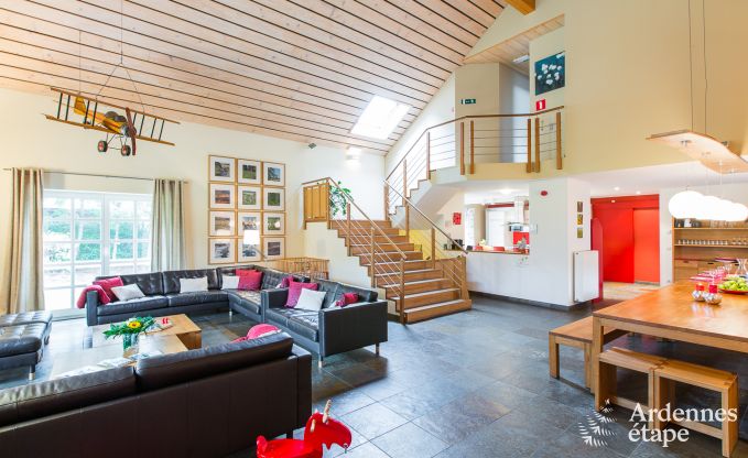 Villa de Luxe � B�tgenbach pour 26 personnes en Ardenne