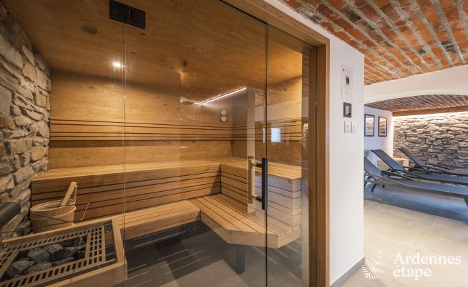 S�jour d'exception en villa de luxe � Butgenbach : 18 personnes, piscine int�rieure, sauna, au c�ur de l'Ardenne