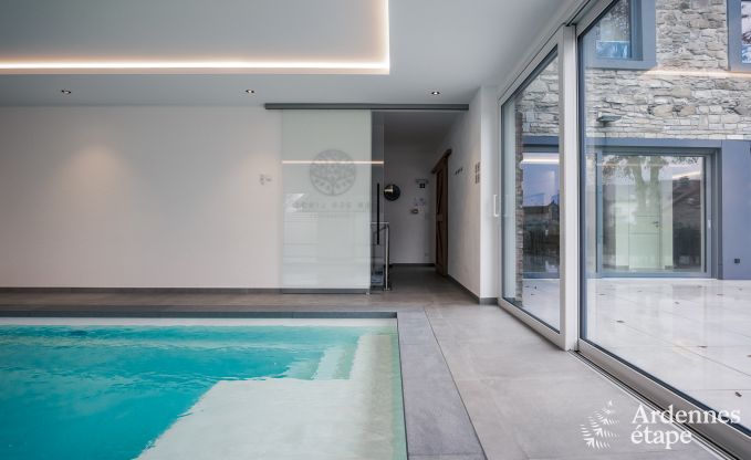 S�jour d'exception en villa de luxe � Butgenbach : 18 personnes, piscine int�rieure, sauna, au c�ur de l'Ardenne