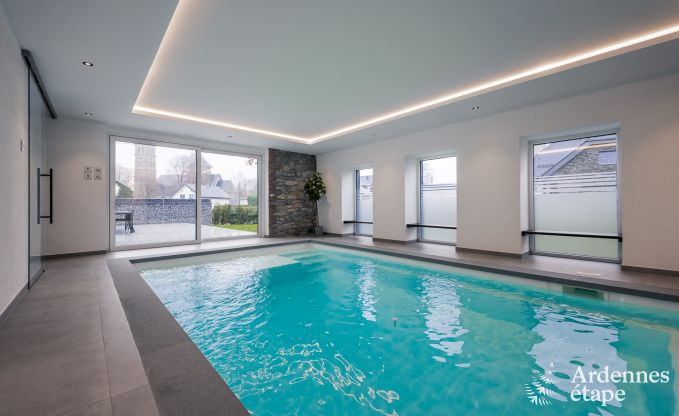 S�jour d'exception en villa de luxe � Butgenbach : 18 personnes, piscine int�rieure, sauna, au c�ur de l'Ardenne